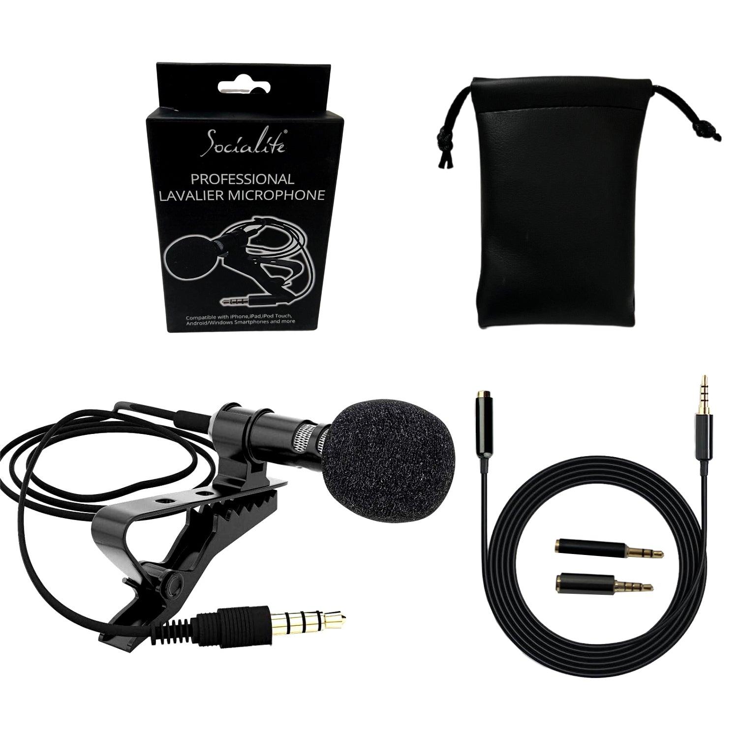 Dorr LV-10 Lavalier Microphone with Pouch