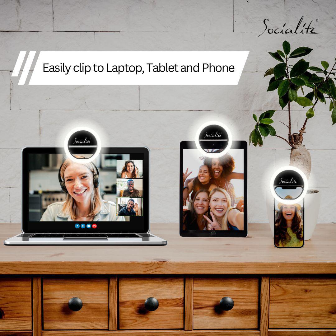 ring light for laptop video conference