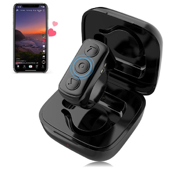 SOCIALITE Wireless Remote Control Scrolling Ring for TikTok, Rechargeable for iPhone and iPad