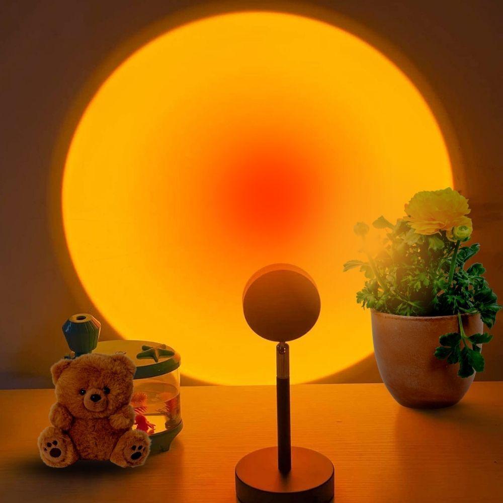 Sunset Light, Sunset Projection Lamp, 360 Degree Sunset Red Projection LED  Lamp