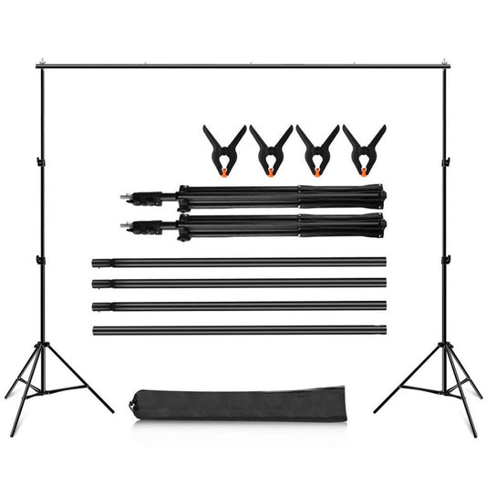 10 foot adjustable background support stand kit