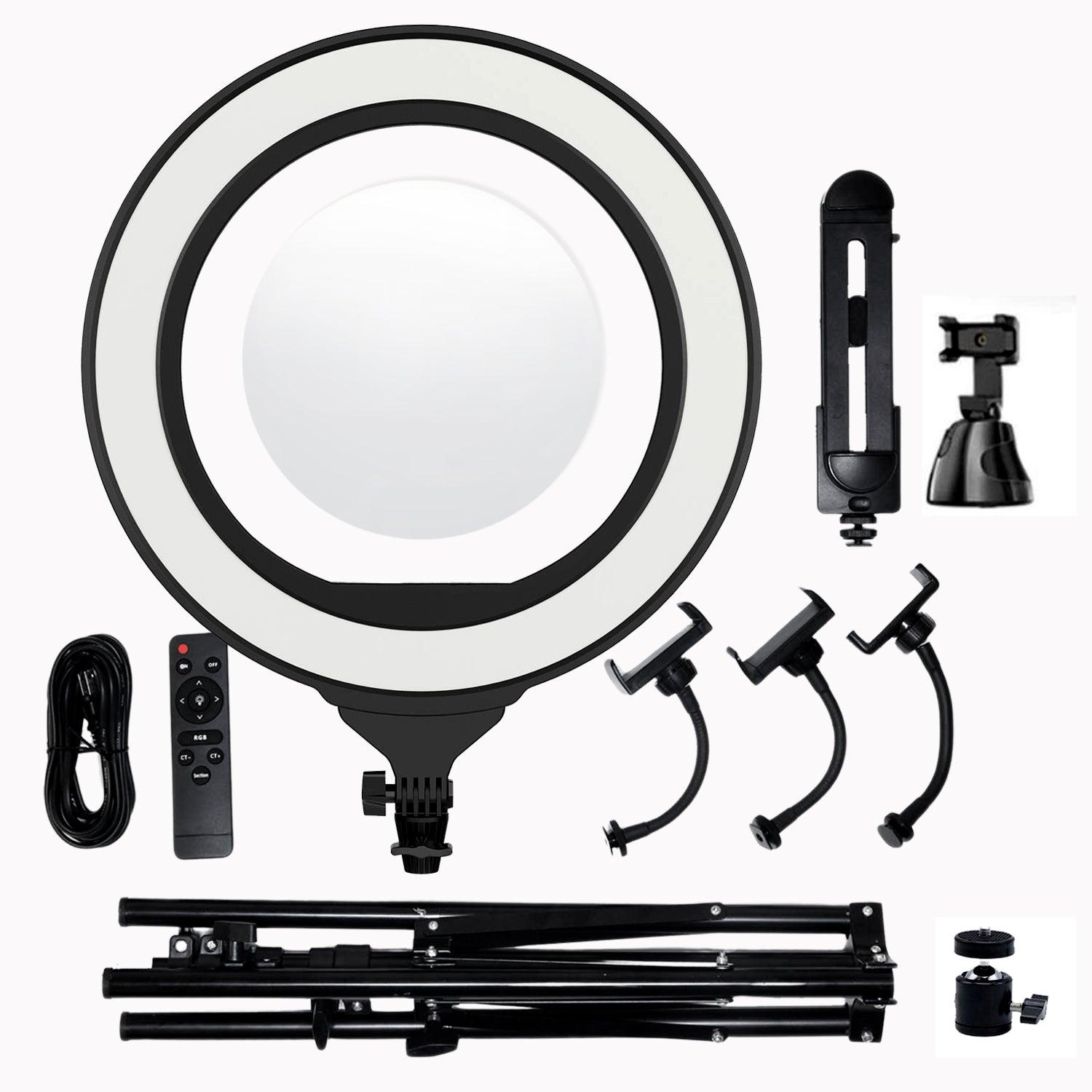 Ultra Elite 18 Ring Light Kit with Stand by Socialite