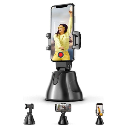 360 Auto Face Tracker Phone Holder Mount Attachment Rotation Tripod