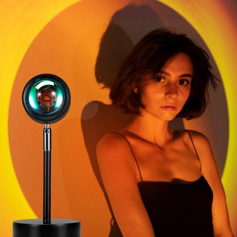Sunset Lamp Projector - Create the Perfect Ambiance w/ Sunset Light to the model