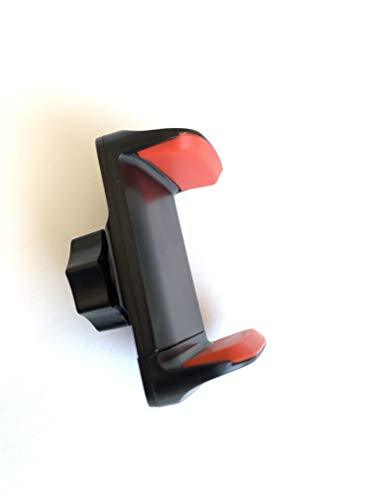 Side of red phone holder