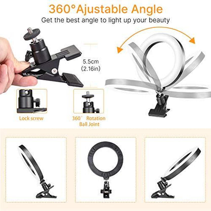 ring light 360 degree adjustable angle