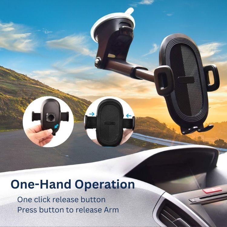 360° Universal iPhone Car Windshield Mount Holder For Mobile Cell Phones GPS