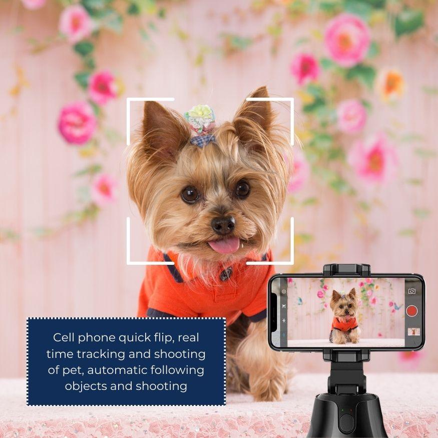 Automatic detection and shooting on pet hands free