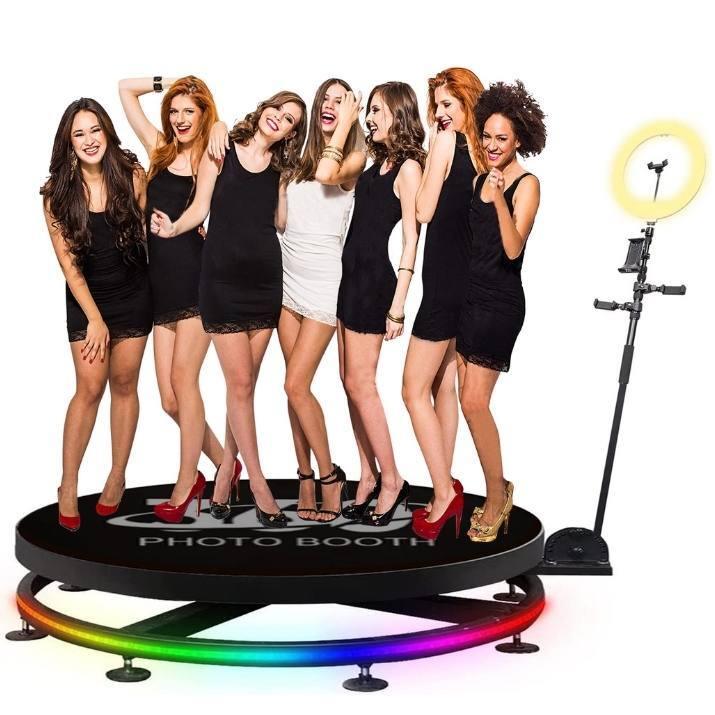 360 Video and Photo Booth Spinning Display Platform - 27 (68cm) Inches