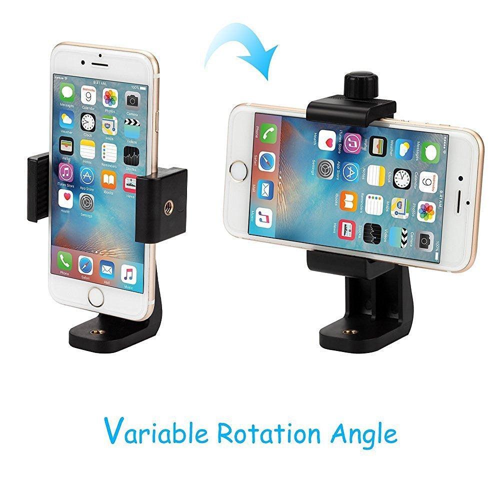 Socialite Universal Rotating Smartphone Assembly Mount for Your Ring Light, Tripod or Selfie Stick - Socialite Lighting